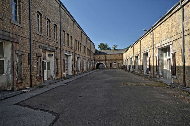 Casernement en maçonnerie au fort du Crozon à Brest. VAUBOURG Cédric