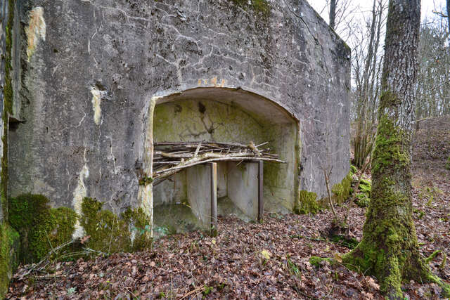 Latrines de l'abri de combat de Longchamp-sud. VAUBOURG Cedric
