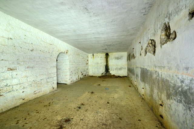 Chambrées de l'abri de combat de Vorpaille. VAUBOURG Cédric