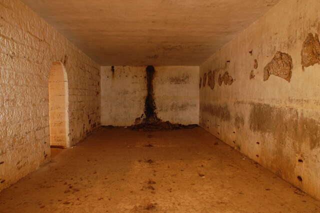 Chambrées de l'abri de combat de Vorpaille. VAUBOURG Cédric