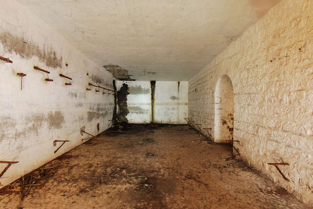 Chambrée de l’abri de combat de Préfoisse. VAUBOURG Cédric