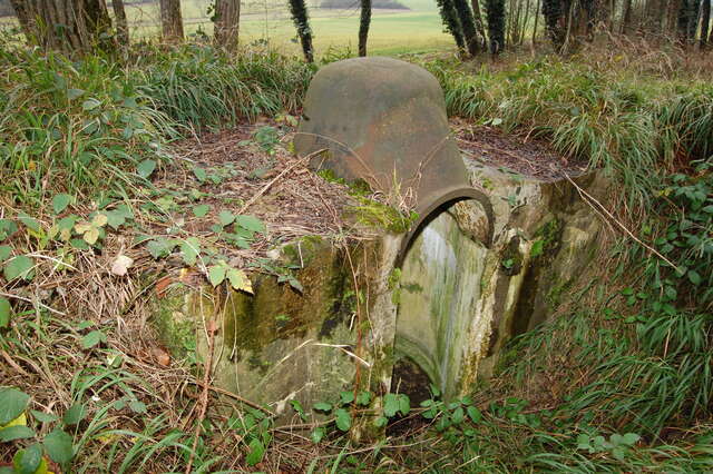 Une guértite observatoire avec porte à l'ouvrage de 
Gye à Toul. VAUBOURG Julie