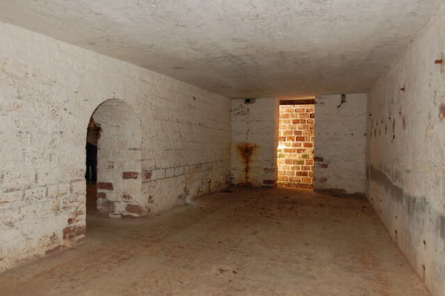 Chambrées de l'abri de combat de Vorpaille. VAUBOURG Cédric