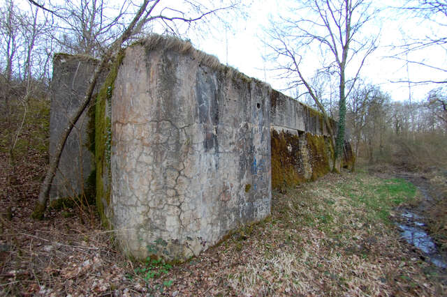 L'abri de combat de Longchamp-sud. VAUBOURG Cedric
