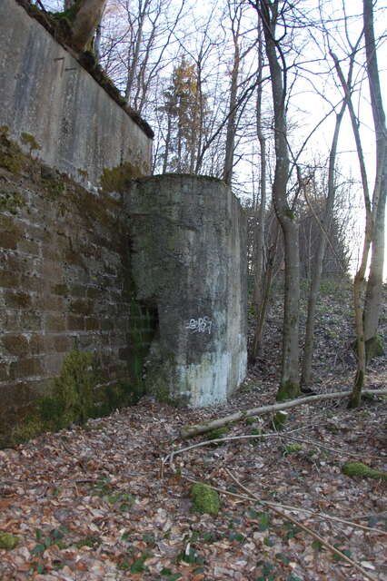 Caponnière de l’abri de combat de Malgré-moi. VAUBOURG Julie