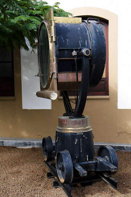 Un projecteur de 60 de côte au musée militaire de Ténérife. Jean Philippe Guichard