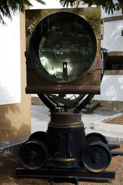 Un projecteur de 60 de côte au musée militaire de Ténérife. Jean Philippe Guichard