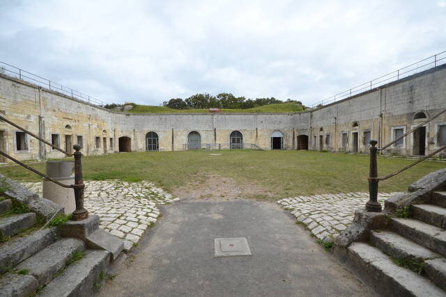 Le fort Liédot sur l'Ile d'Aix. VAUBOURG Cédric