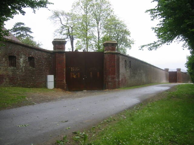 L'entrée de la batterie de Villerville. Lionel PRACHT