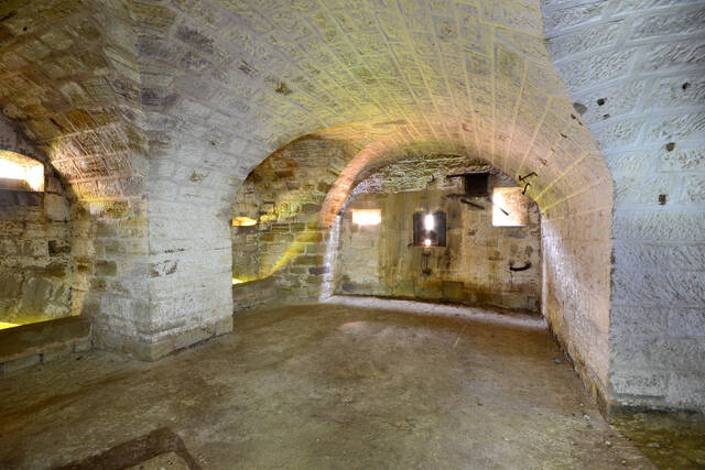 La caponnière simple du saillant 3. VAUBOURG Cédric