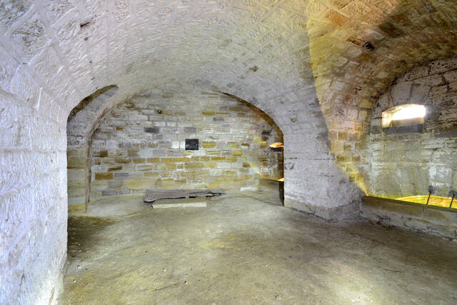 La caponnière simple du saillant 3. VAUBOURG Cédric