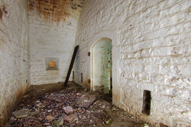 Le vestibule du magasin à poudre. VAUBOURG Cédric