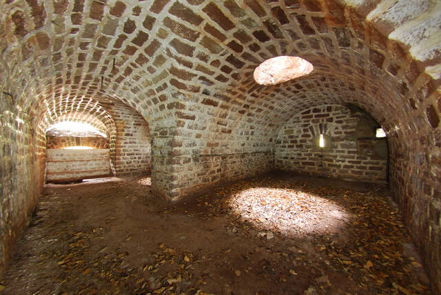 La caponnière simple au saillant 3. VAUBOURG Cédric