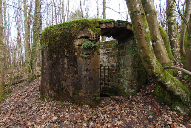La sortie au dessus des casernements. VAUBOURG Julie