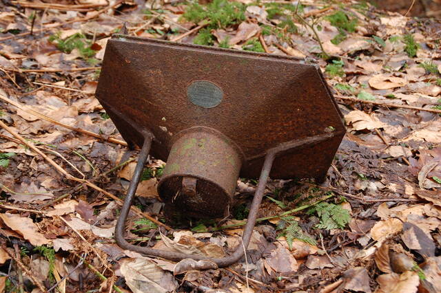 Vestige d'un cage à applique. VAUBOURG Julie