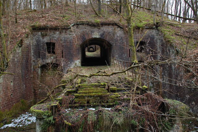 L'entrée du fort de la Mouche. VAUBOURG Julie