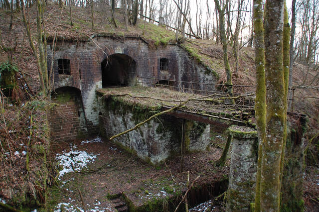L'entrée du fort de la Mouche. VAUBOURG Cédric