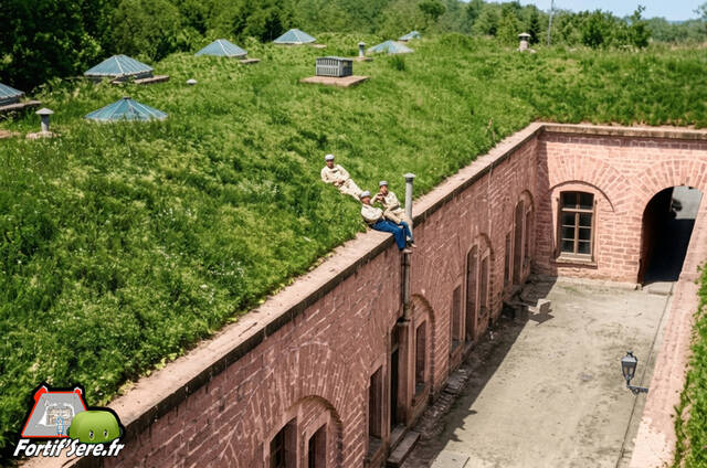 Photo du fort de la Mouche en 1904 - Pascal DURAND