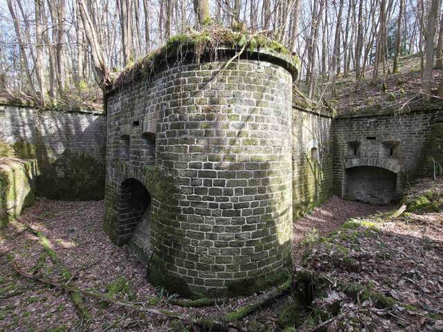 La caponnière double au saillant 3. VAUBOURG Cédric