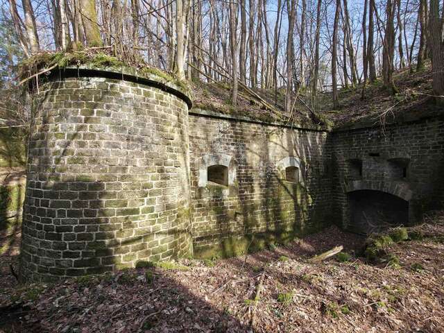La caponnière double au saillant 3. VAUBOURG Cédric