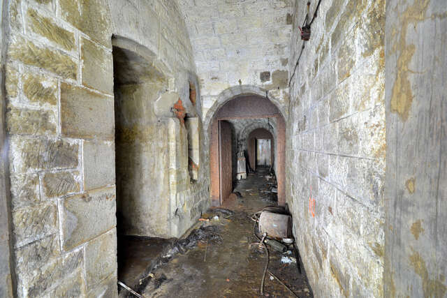 La galerie près de l’atelier de chargement.  VAUBOURG Cédric