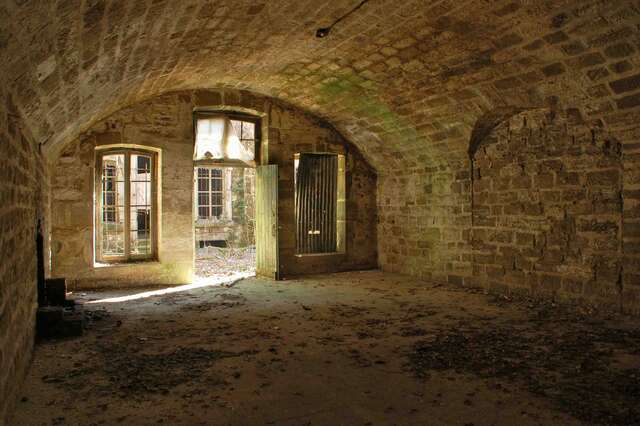 Une casemate du fort. VAUBOURG Julie