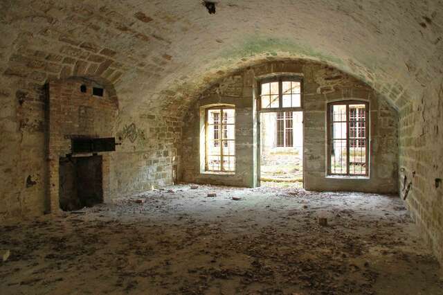 Une casemate du fort. VAUBOURG Julie