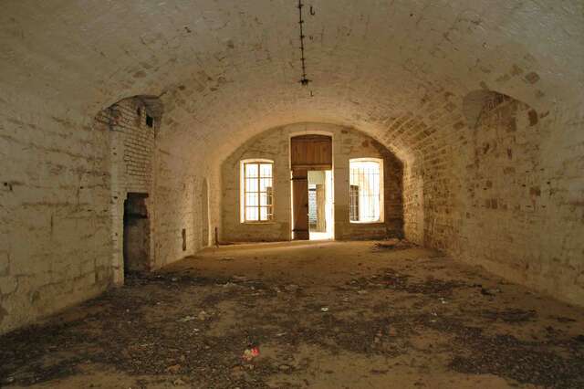 Une casemate du fort. VAUBOURG Julie
