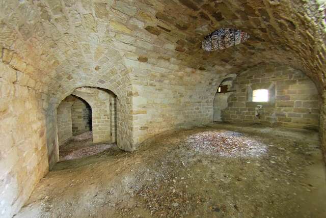 Une chambre de tir de la caponnière simple au saillant 4. VAUBOURG Cédric