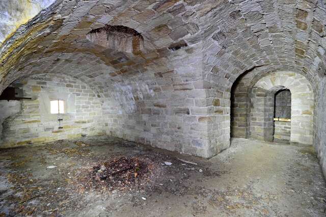Une chambre de tir de la caponnière double. VAUBOURG Cédric
