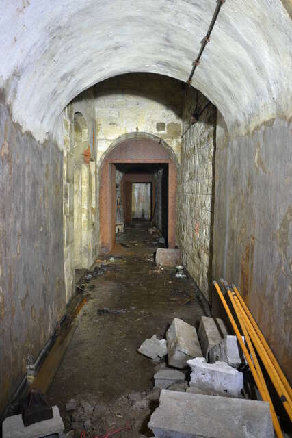 La galerie près de l’atelier de chargement.  VAUBOURG Cédric