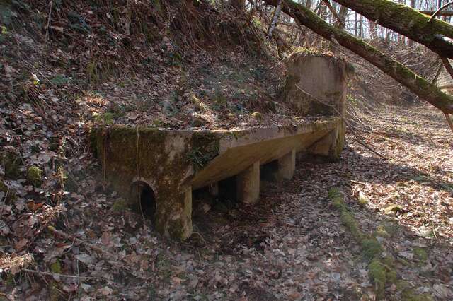 Un lavoir derrière le passage de l'entrée dans la rue du rempart. VAUBOURG Julie