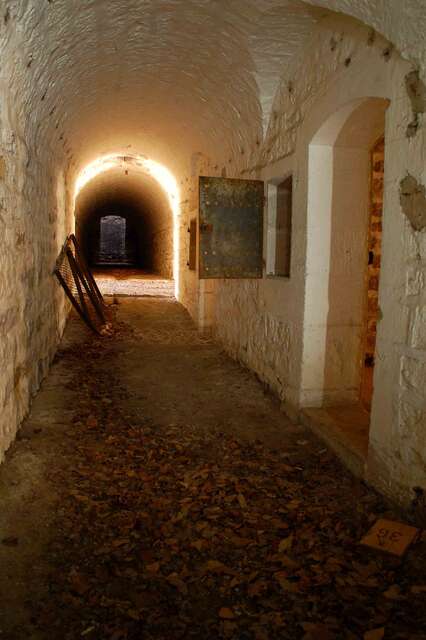 La galerie près des ateliers de chargements au sud de l'ouvrage. VAUBOURG Julie