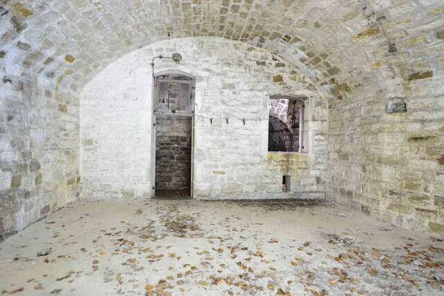 Un des magasin de la casemate Sud. VAUBOURG Cédric