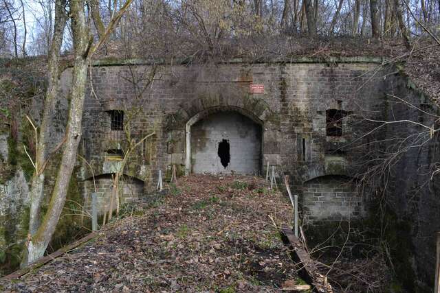 L'entrée du fort de nos jours. VAUBOURG Cédric