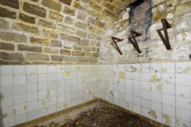 Un magasin aménagé dans les années 60 en pièce frigorifique. VAUBOURG Cédric