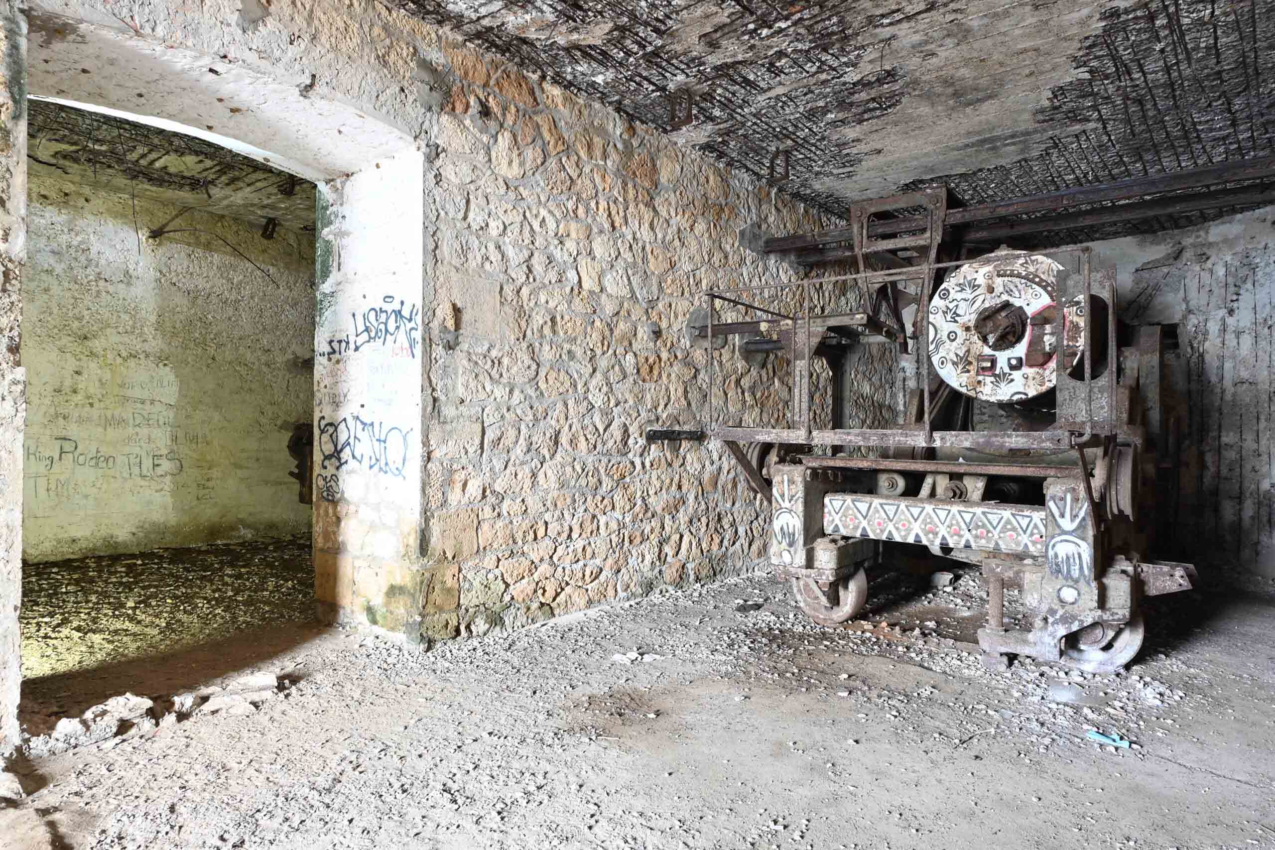La casemate de Rupture du Cap Miné. VAUBOURG Julie